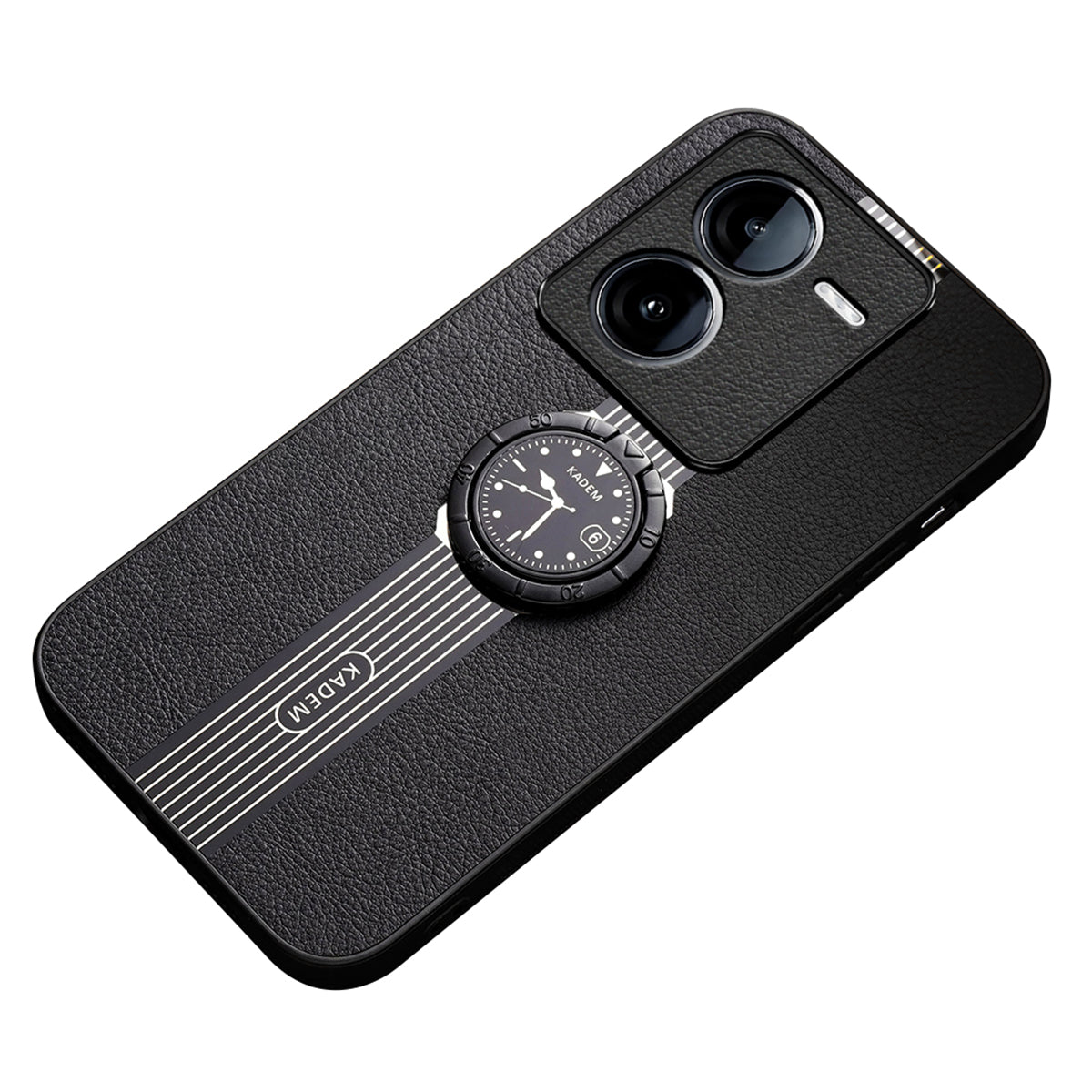 KADEM For vivo iQOO Z9 5G Cell Phone Cases Leather+Acrylic+TPU Shell Supports Magnetic Car Mount KADEM For vivo iQOO Z9 5G Cell Phone Cases Leather+Acrylic+TPU Shell Supports Magnetic Car Mount